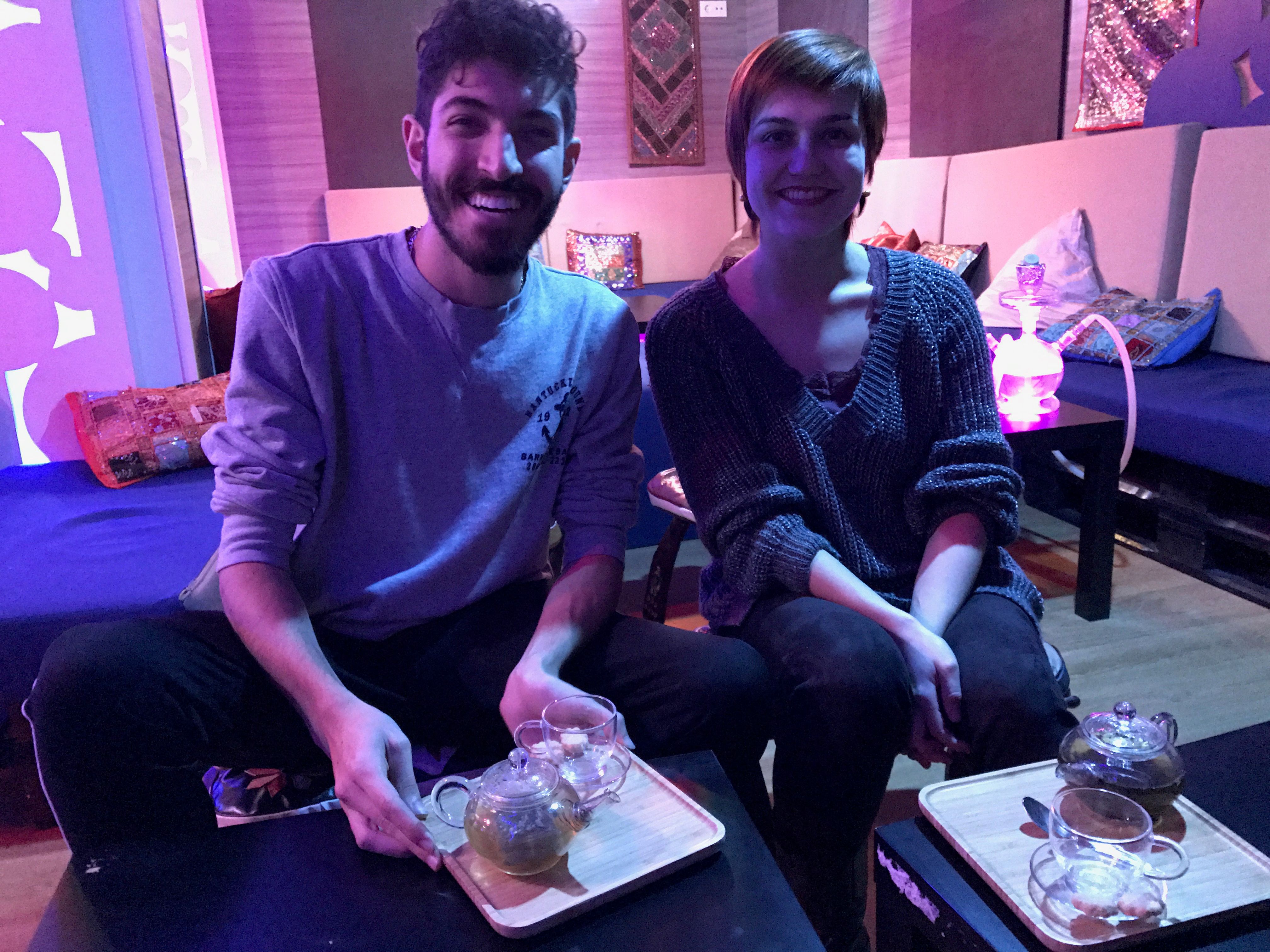 Having Tea with Jorge's Sister!