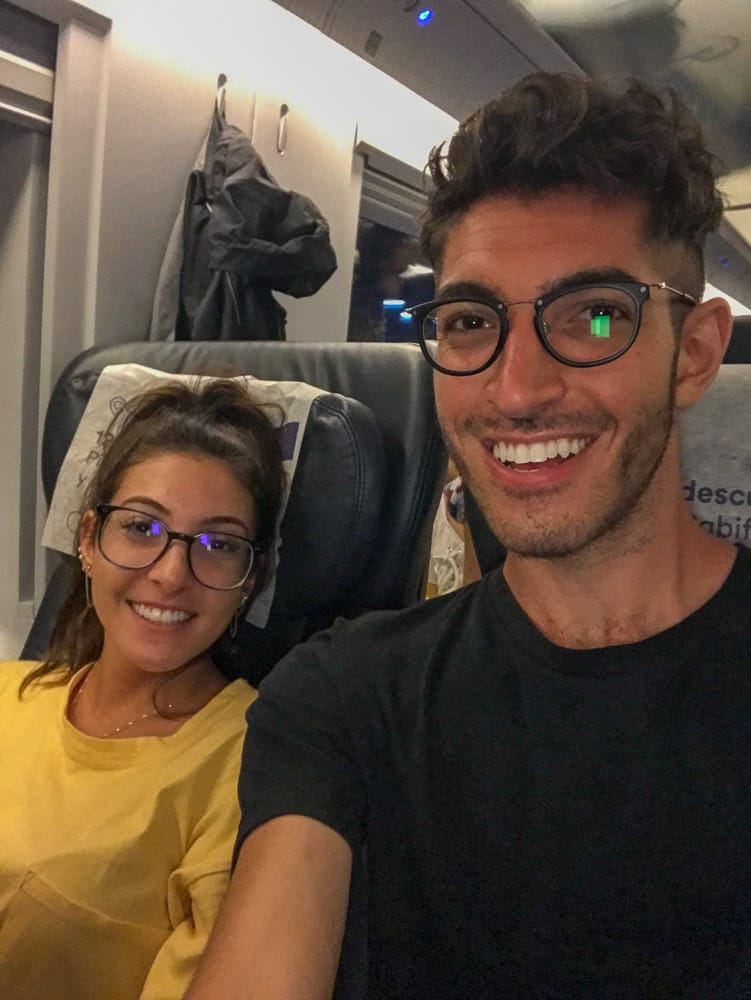 Leaving Madrid to go to Barcelona