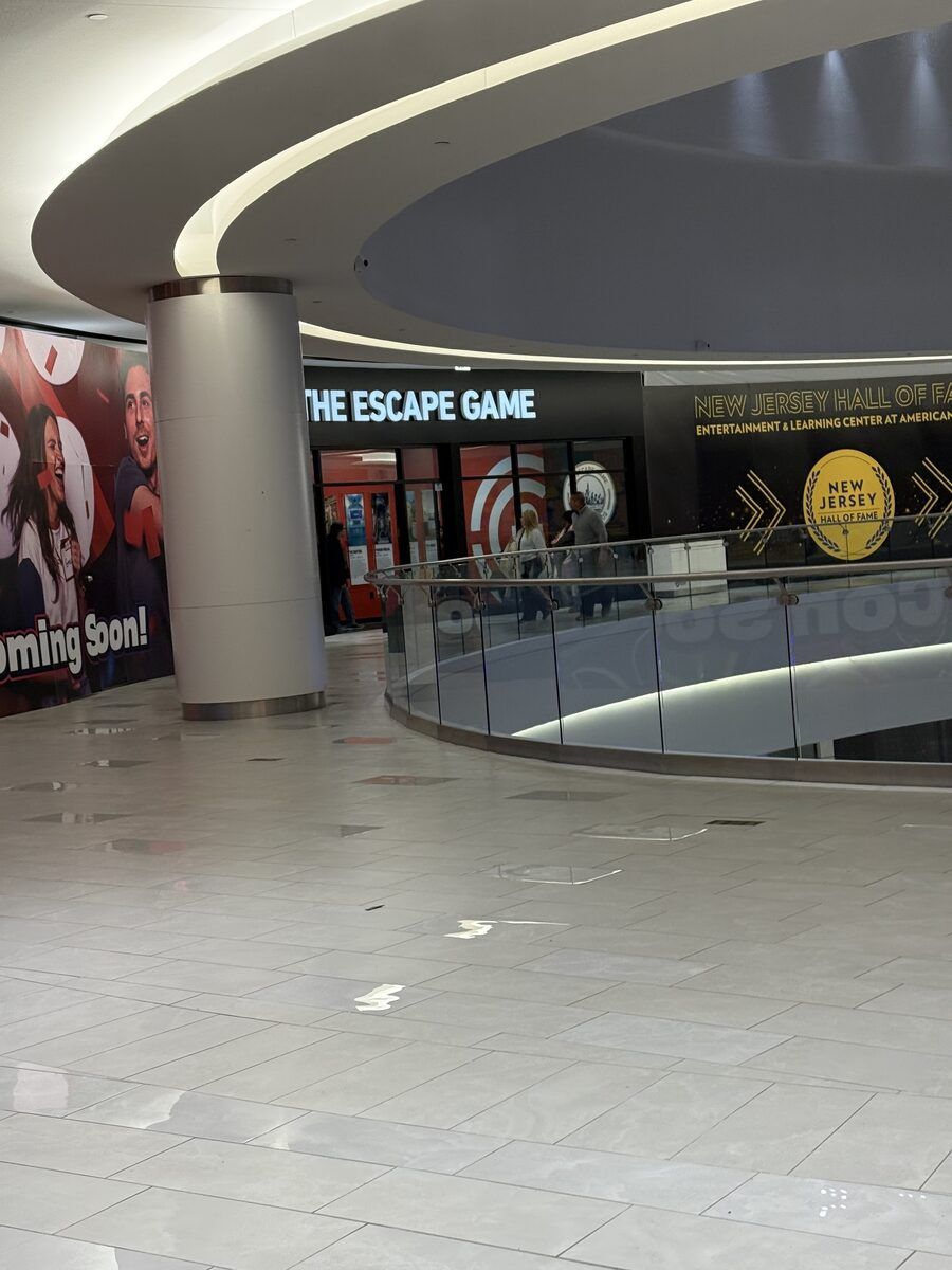 The entrance to The Escape Game at American Dream