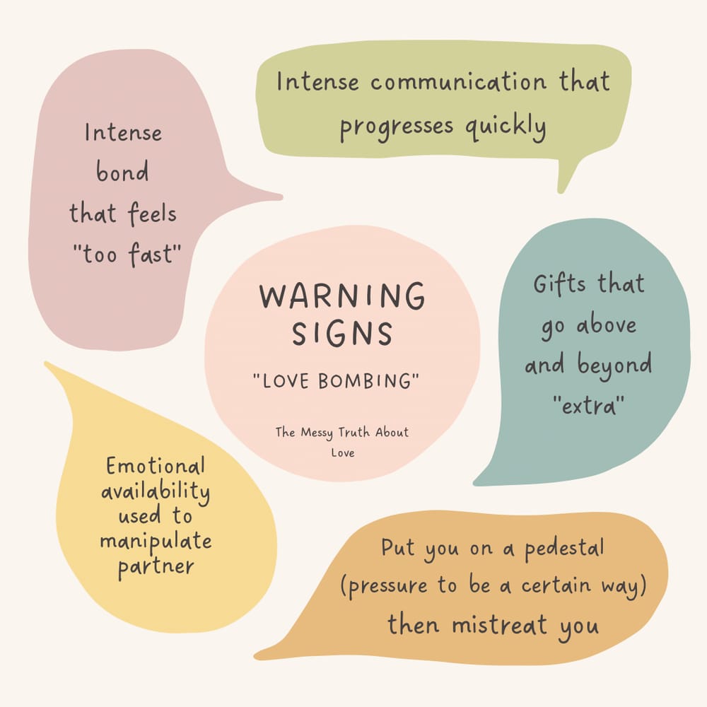 Love Bombing Warning Signs