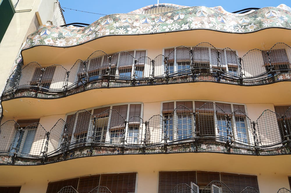 The back of Casa Batlló