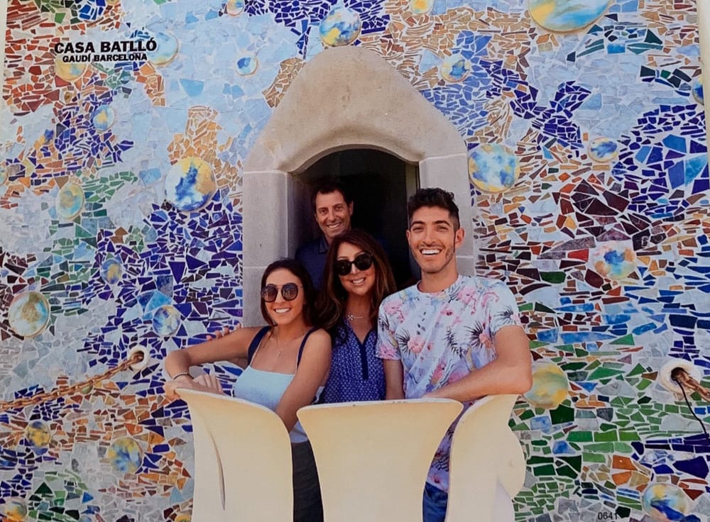 Casa Batlló family photo