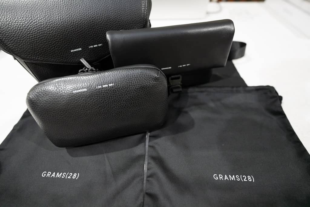 3 Leather Bags from GRAMS28