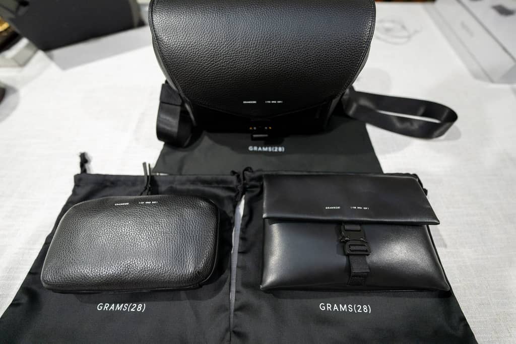 My 3 bags from GRAMS28 to review