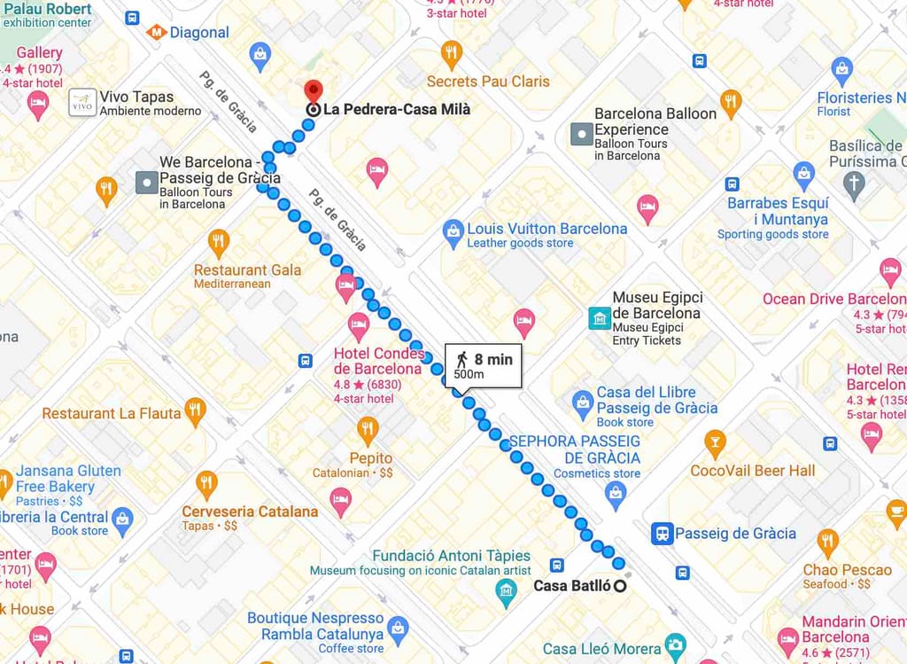 Where Casa Mila is located