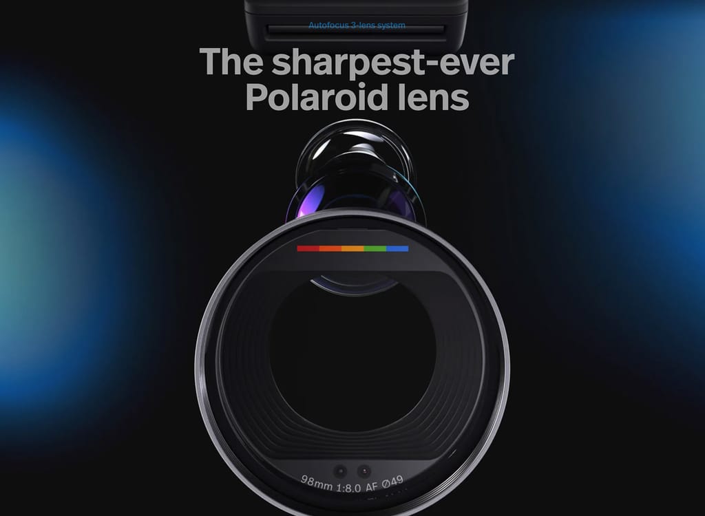 The sharpest Polaroid lens ever