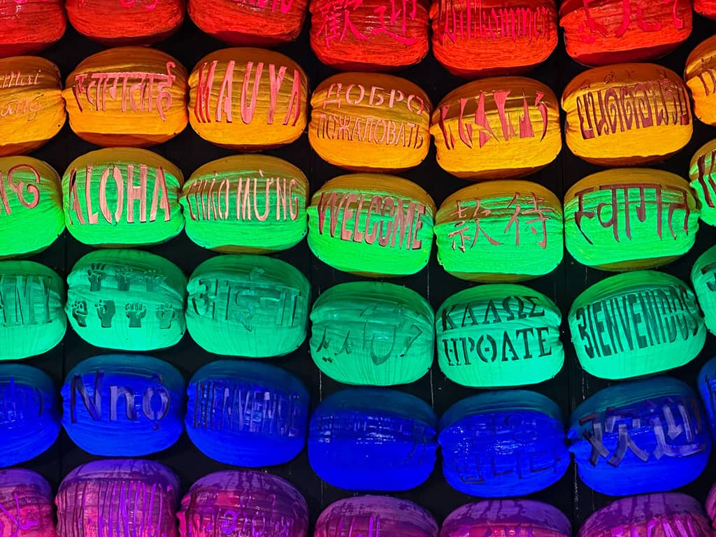 Welcome in 48 different languages