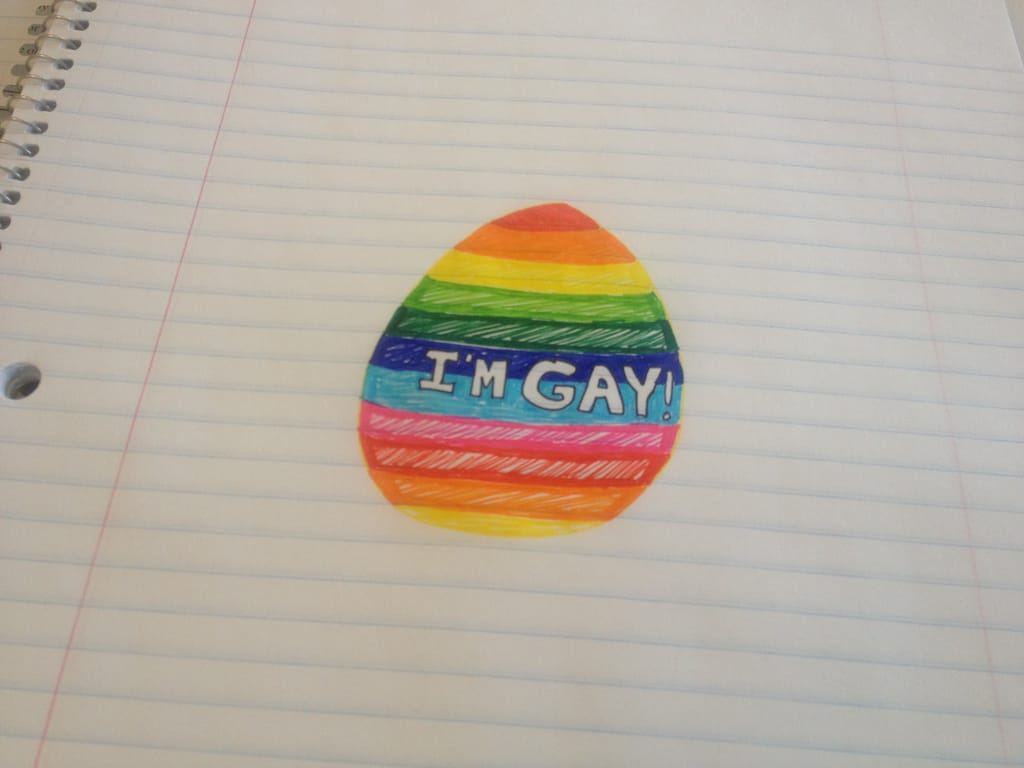 I'm Gay Easter Egg