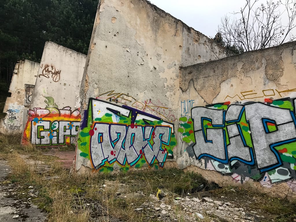 Structural damage due to the Bosnian War