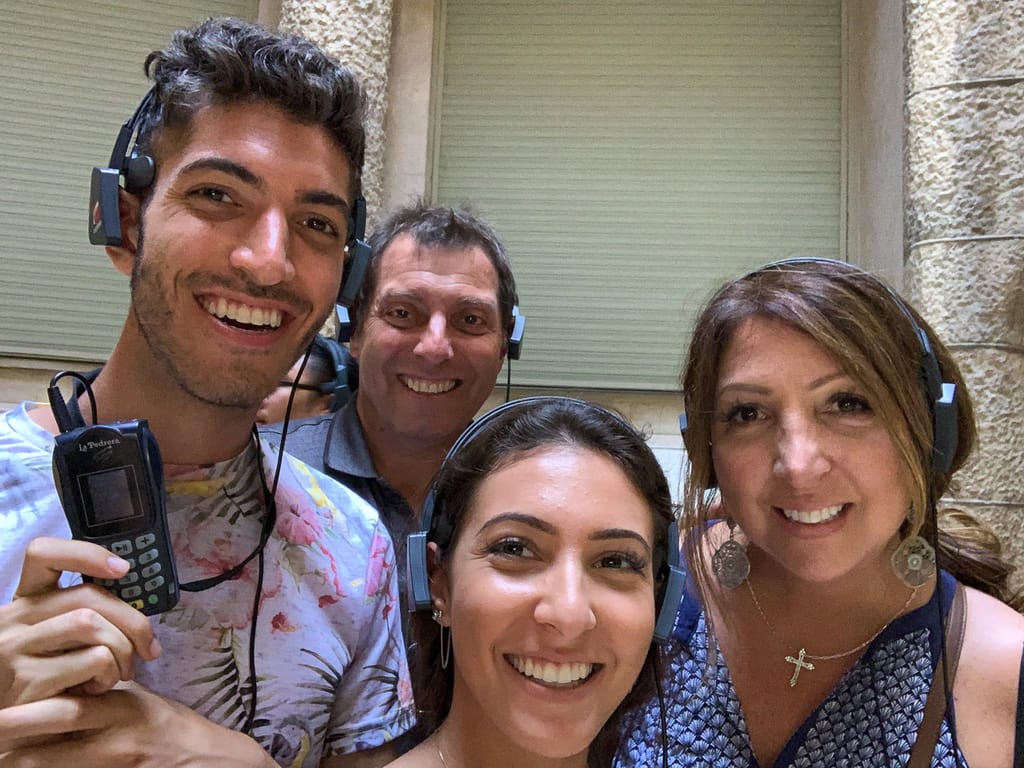 My family visited Casa Mila in Barcelona