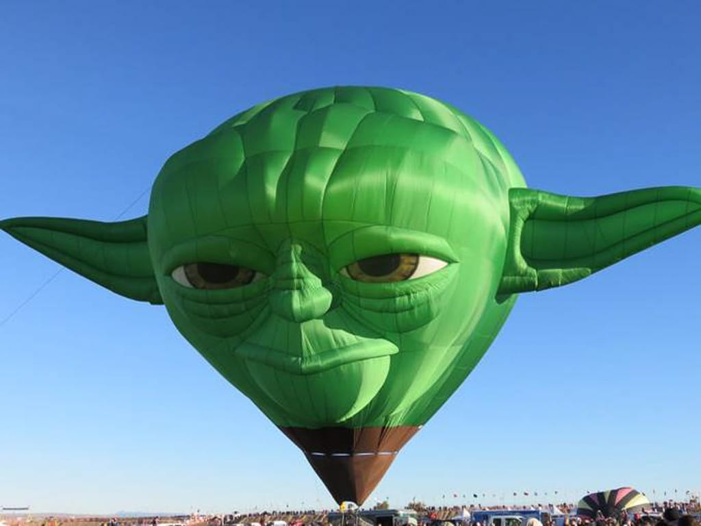 Yoda balloon