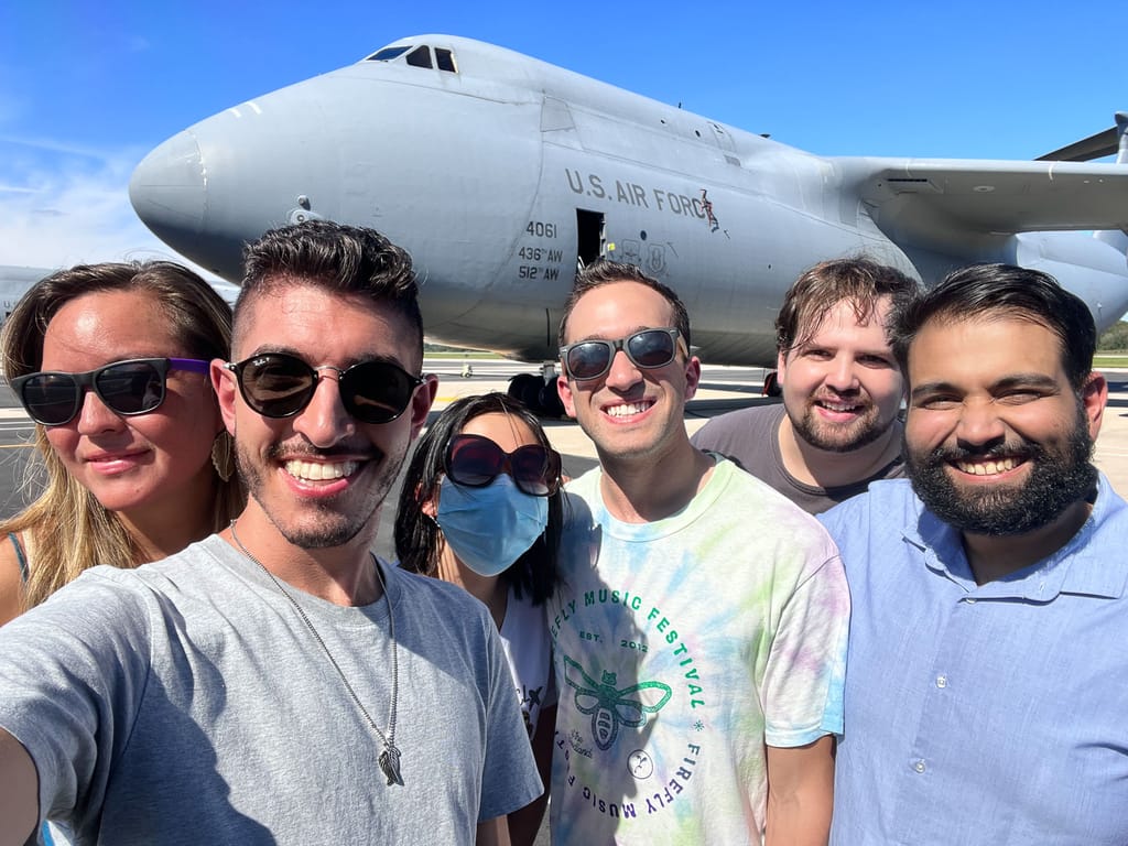 Traveler's Chill Lounge visits Delaware Air Force Military Base