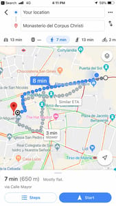 Directions to the Secret Cookies in Madrid