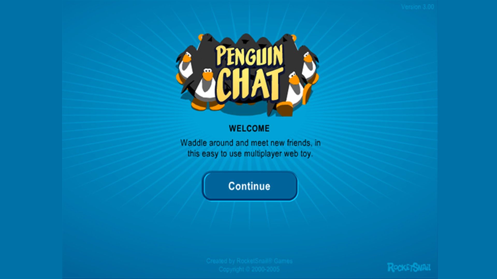 penguin chat home screen 