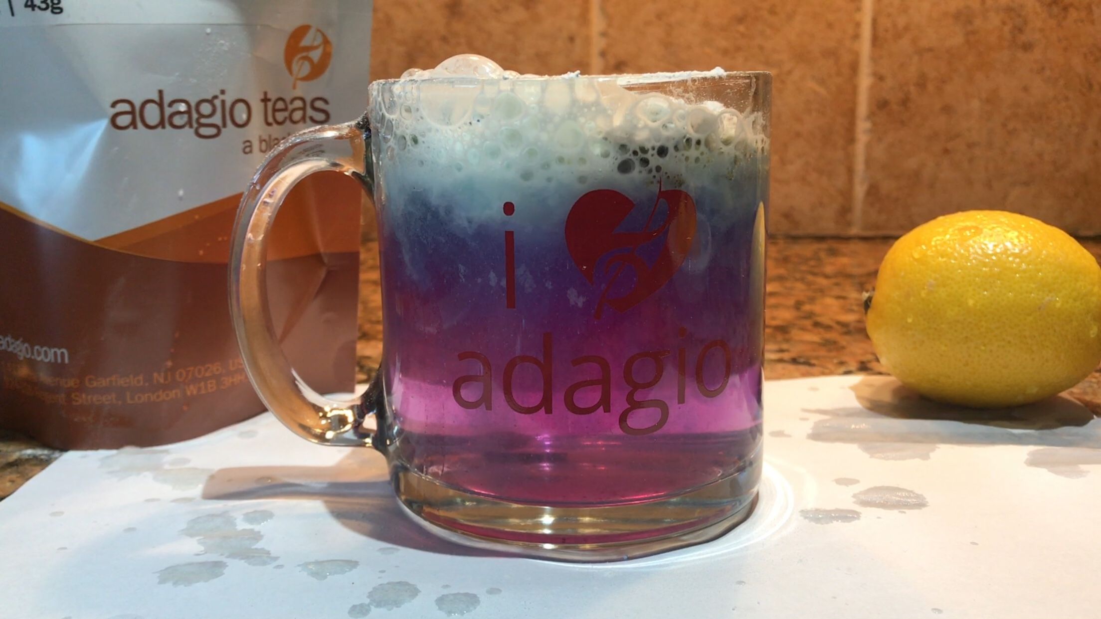 Jumbo Glass Cup from Adagio Teas