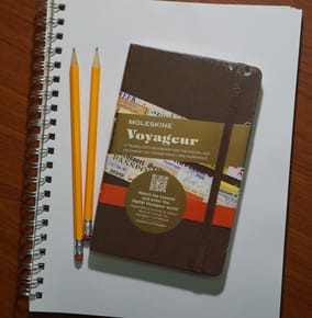 Picked Up a Moleskine Voyageur For My Trip to China