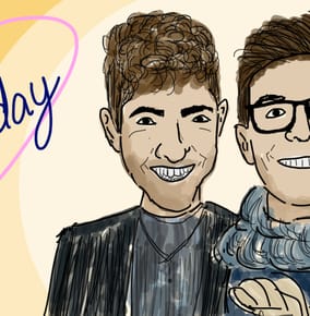 Birthday Doodles for the Guy I’m Dating