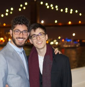 Enjoying a Dinner Cruise Along the New York City Skyline