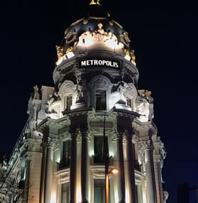 Exploring the Gran Vía of Madrid