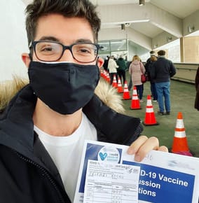 One Year Into the Pandemic: Fully Vaccinated