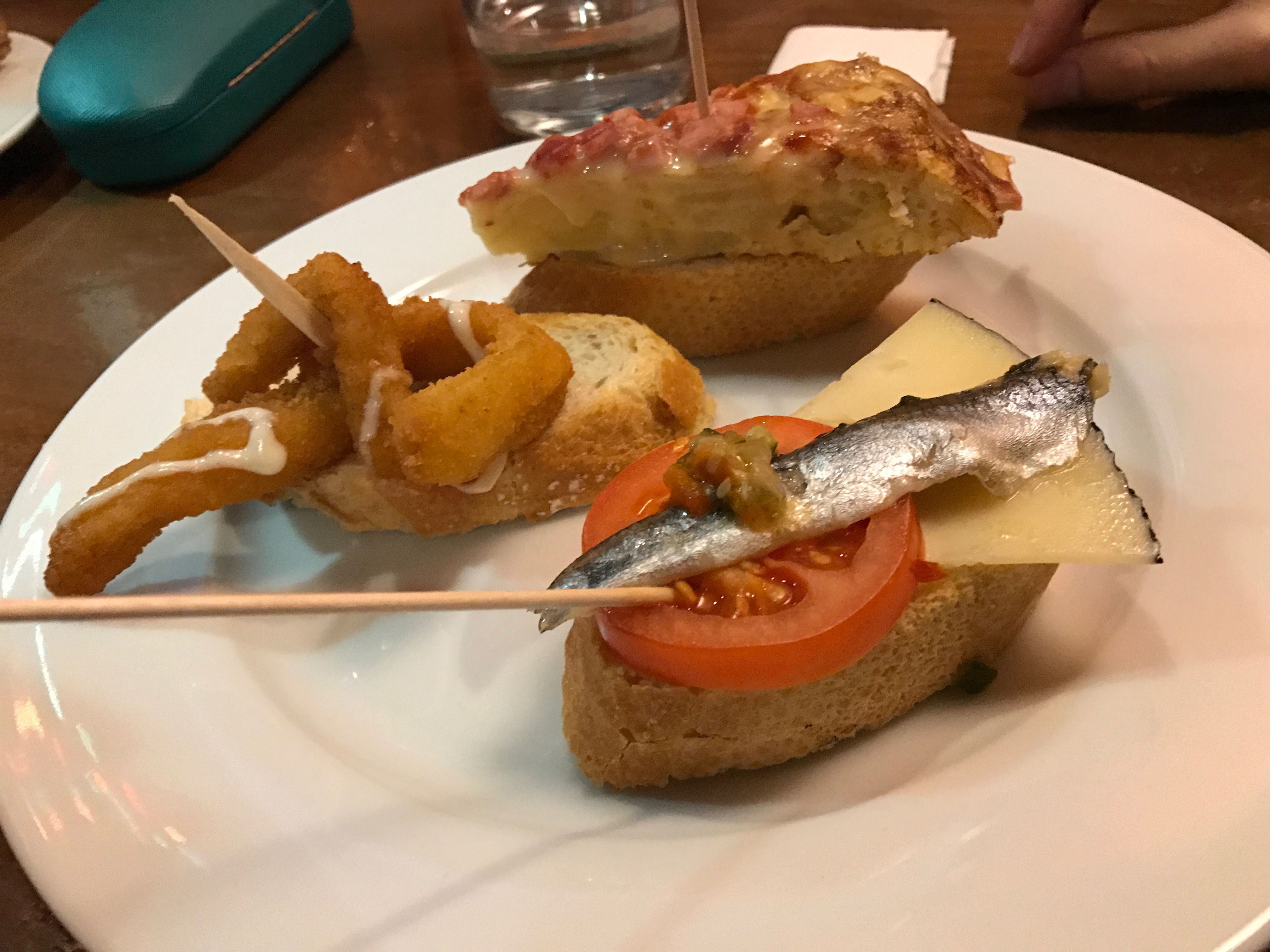 tapas in Spain