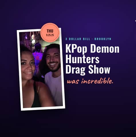 A K-Pop Demon Hunters Drag Show at 3 Dollar Bill in Brooklyn