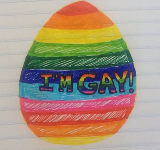 gay easter egg