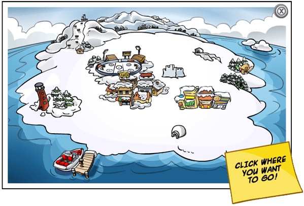 Club Penguin: Welcome Room! 