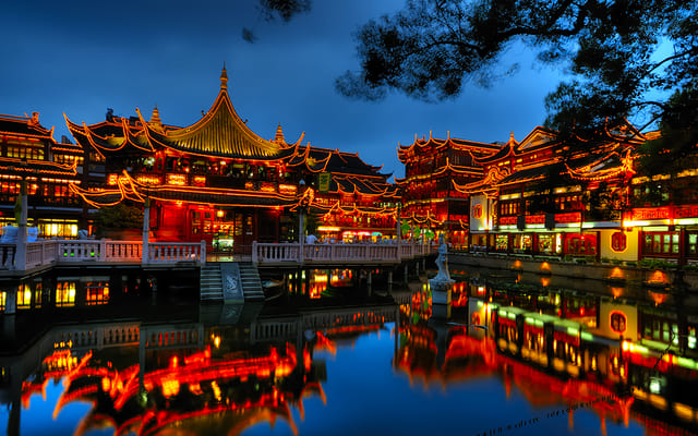 Shanghai old town