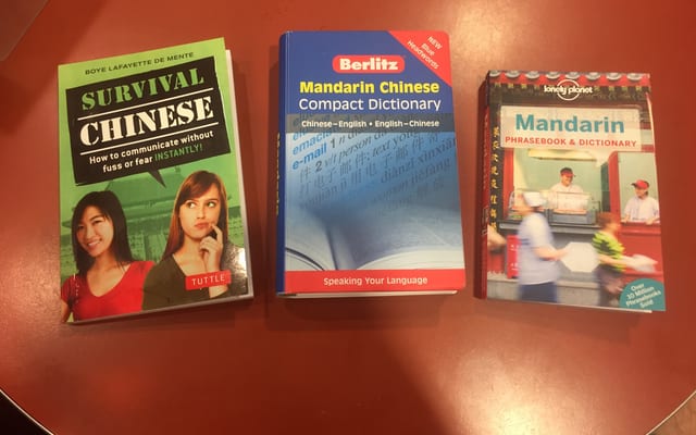 A Mandarin phrasebook and dictionary