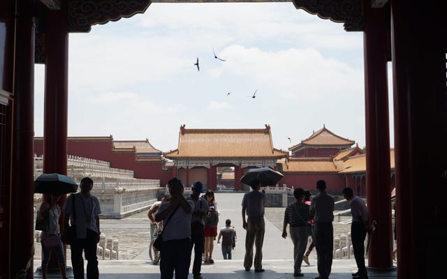 Inside the Forbidden City, Beijing