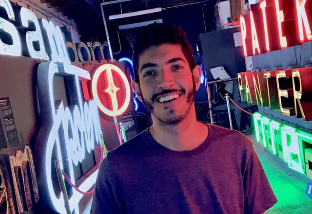 The Neon Museum in Warsaw, Poland Was Lit