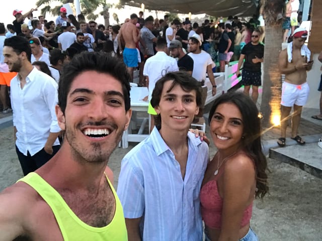 Tropicana party in Mykonos