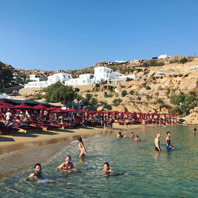 Super Paradise Beach — a popular gay destination!