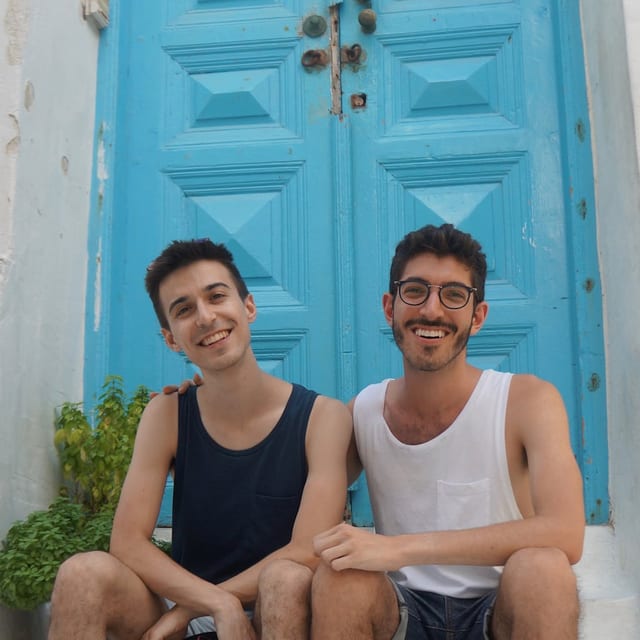 Mykonos to Athens, Athens to Madrid.
