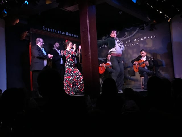 Flamenco dancers at Corral de la Morería