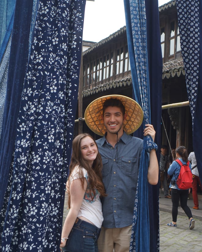Rocky and Kelsey in Wuzhen