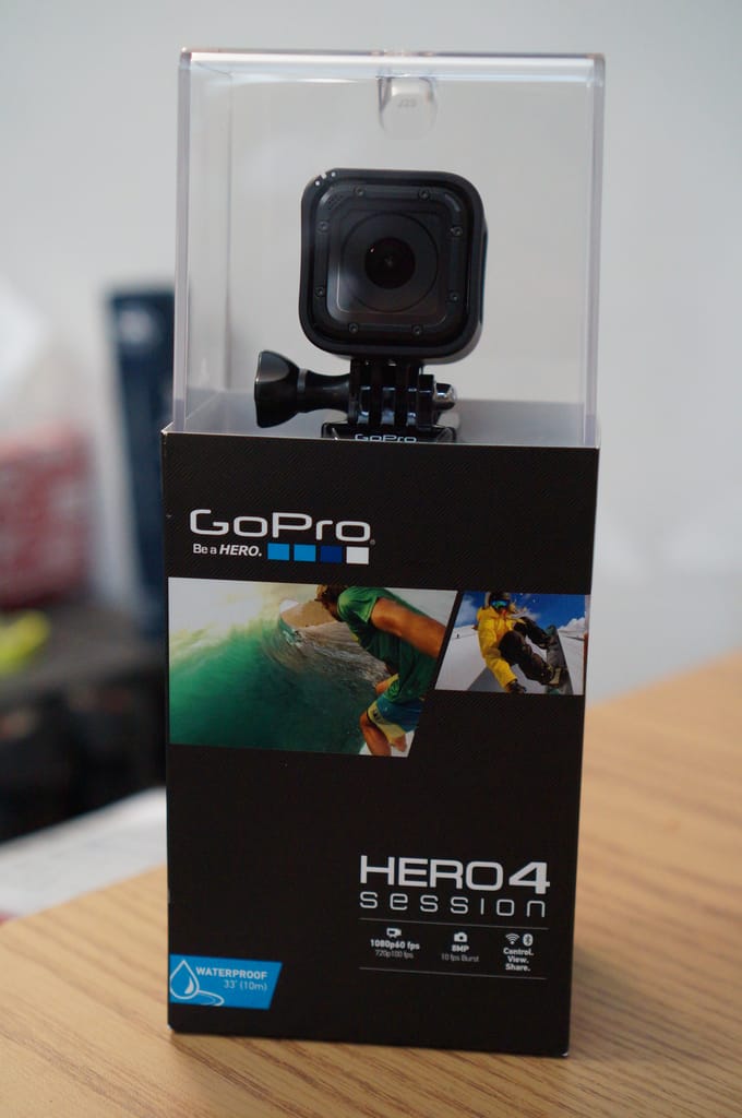 My new GoPro Session