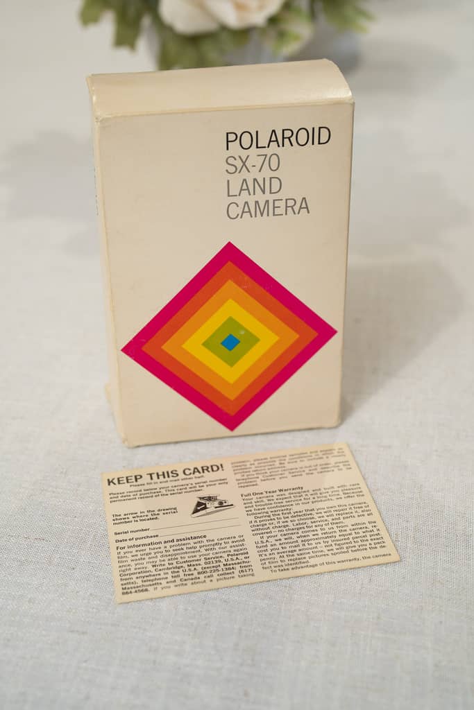 Polaroid SX-70 Land Camera Box