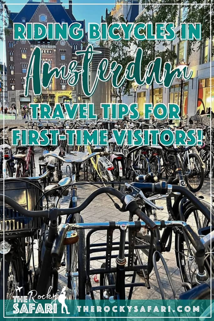Bike Culture in Amsterdam Pinterest Pin