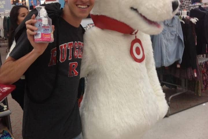 Celebrating Target Night at Rutgers University
