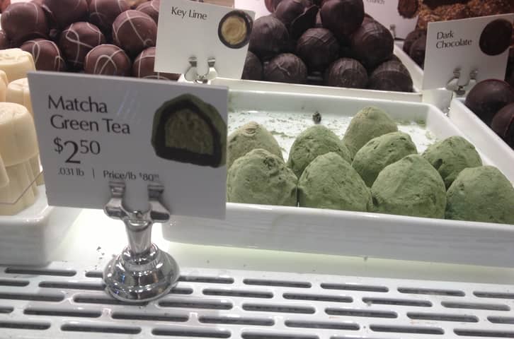 Godiva Matcha Green Tea Truffles!