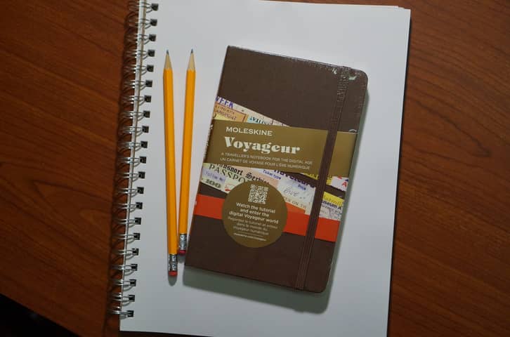 Picked Up a Moleskine Voyageur For My Trip to China