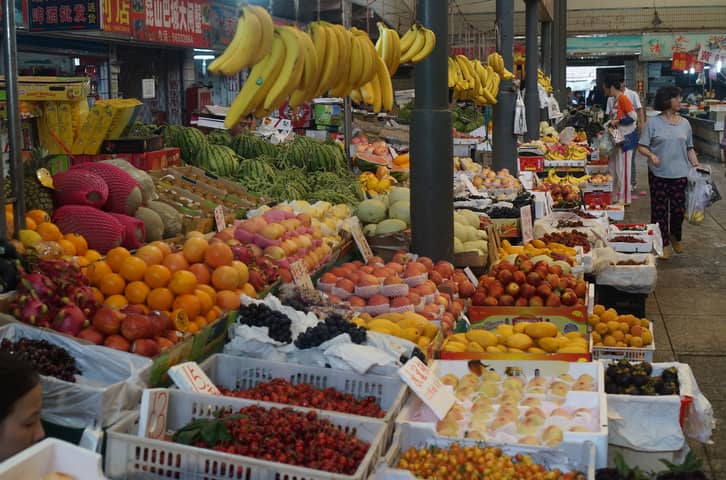 My Stroll Through a Chinese Farmers Market