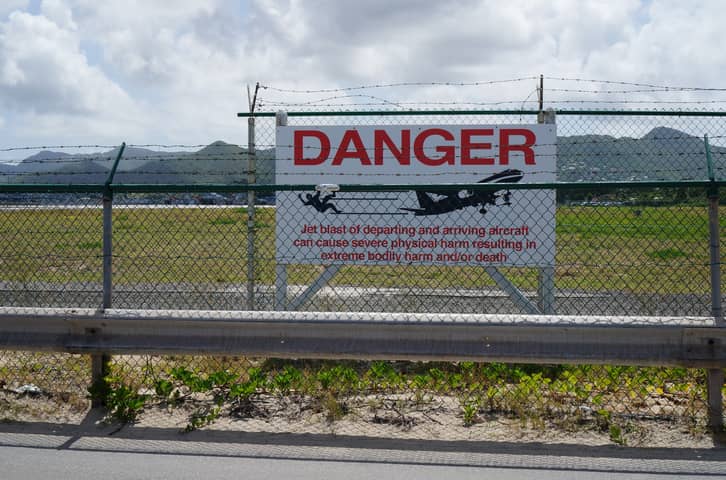 The Insanity of Jet Blasts at SXM Maho Beach