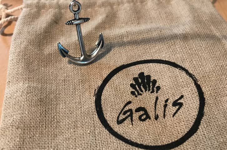 The Anchor Necklace By Galis Symbolizes Strength & Stability