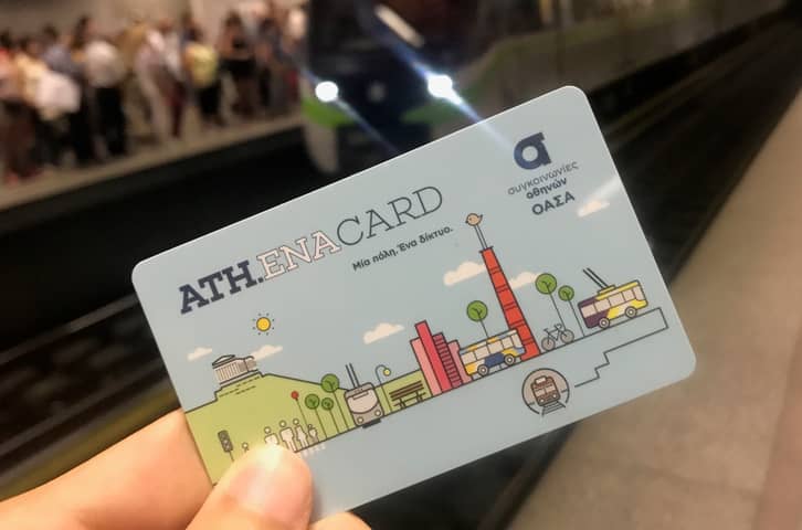My Personalized Ath.ena Card For Transportation in Athens