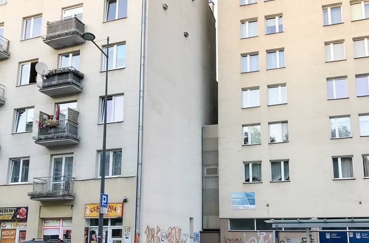 The Keret House in Warsaw is the Narrowest House in the World