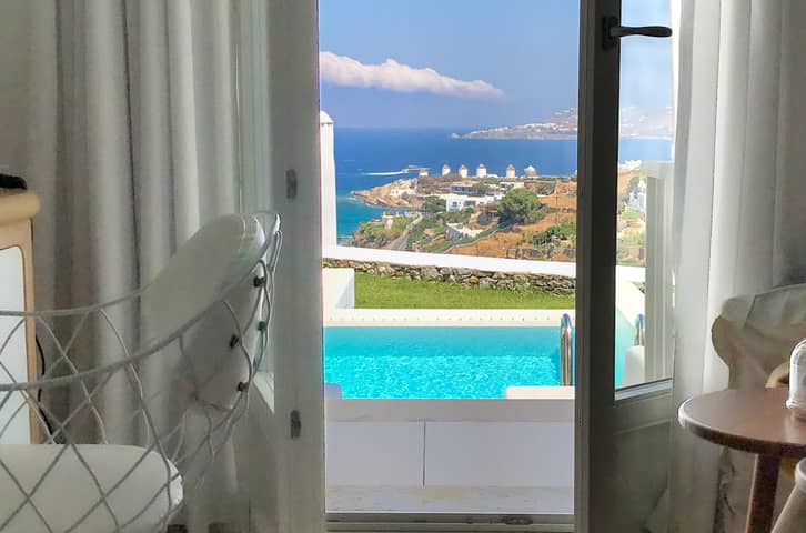 The Myconian Kyma Hotel in Mykonos Was Paradise on Earth