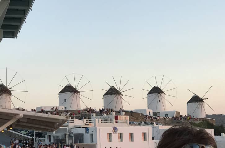 Checking Out the Iconic Windmills from Mykonos: The Island of the Winds